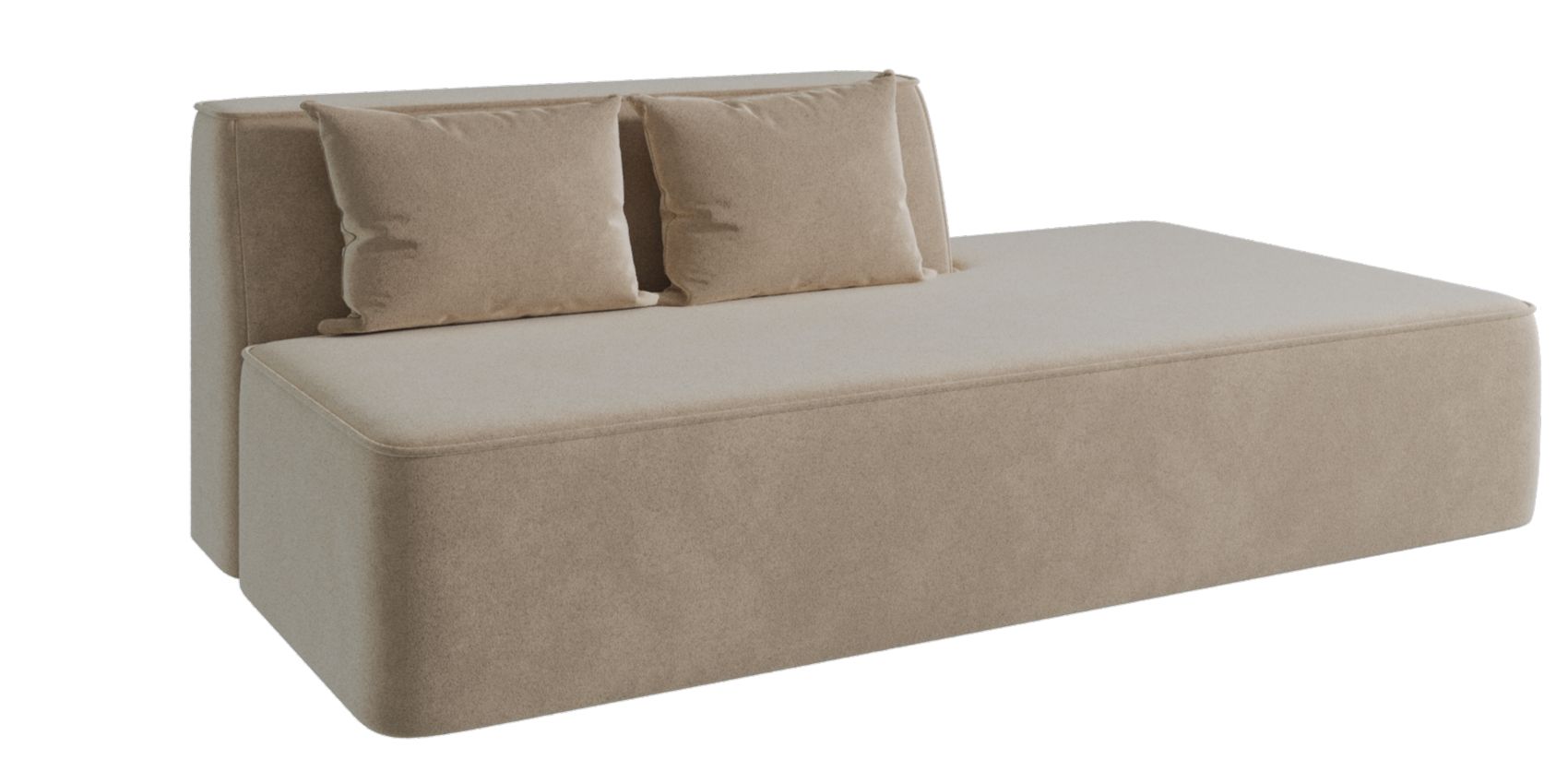Диван Нафанаил ,бежевый